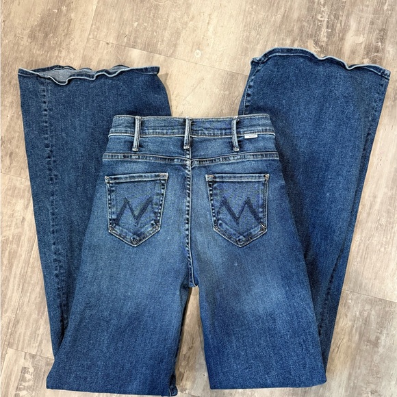 MOTHER The Hustler Roller Heel Size 25 Dark wash - Picture 5 of 6